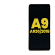 Samsung Galaxy A9 (A920/2018) OLED Assembly with Frame - Caviar Black (Premium)