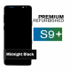 Samsung Galaxy S9+ Midnight Black Screen Assembly with Frame (Premium Refurbished)
