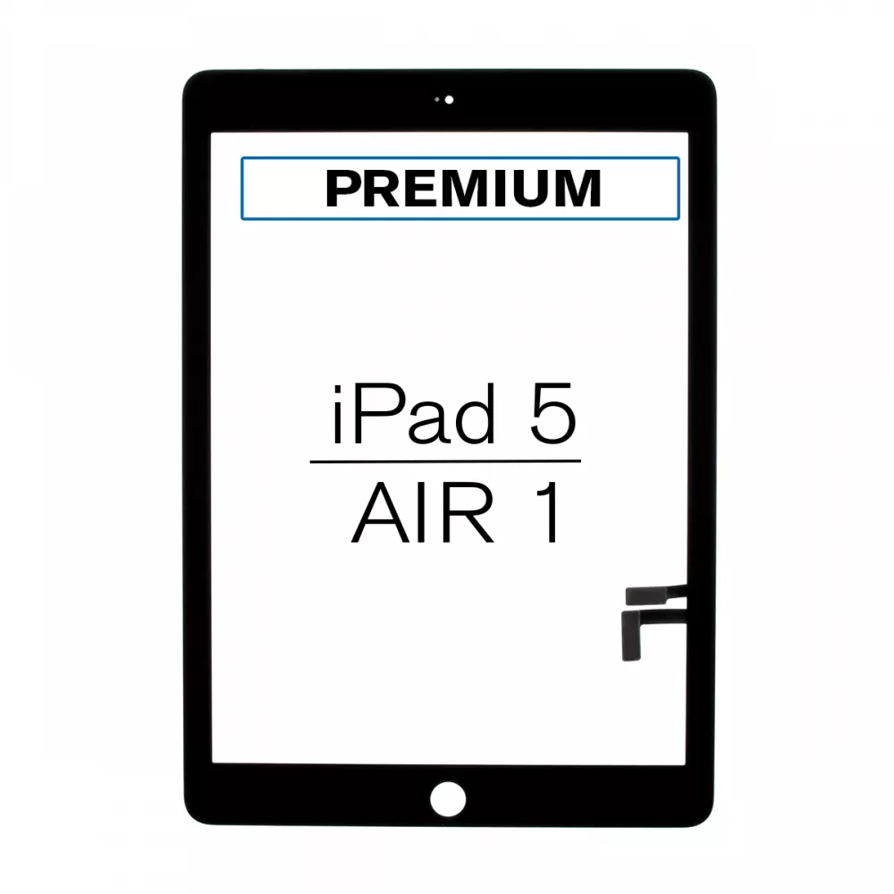 iPad Air and iPad 5 Premium Black Touch Screen Digitizer