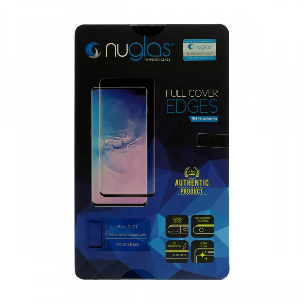 LG G7 ThinQ Nuglas 2.5D Full Coverage Tempered Glass Screen Protector