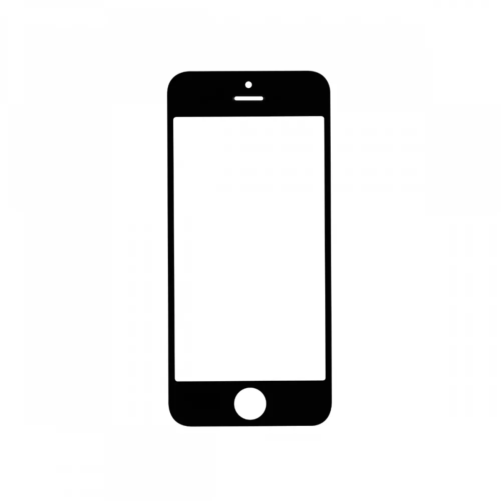 iPhone 5/5c/5s Black Glass Lens Screen