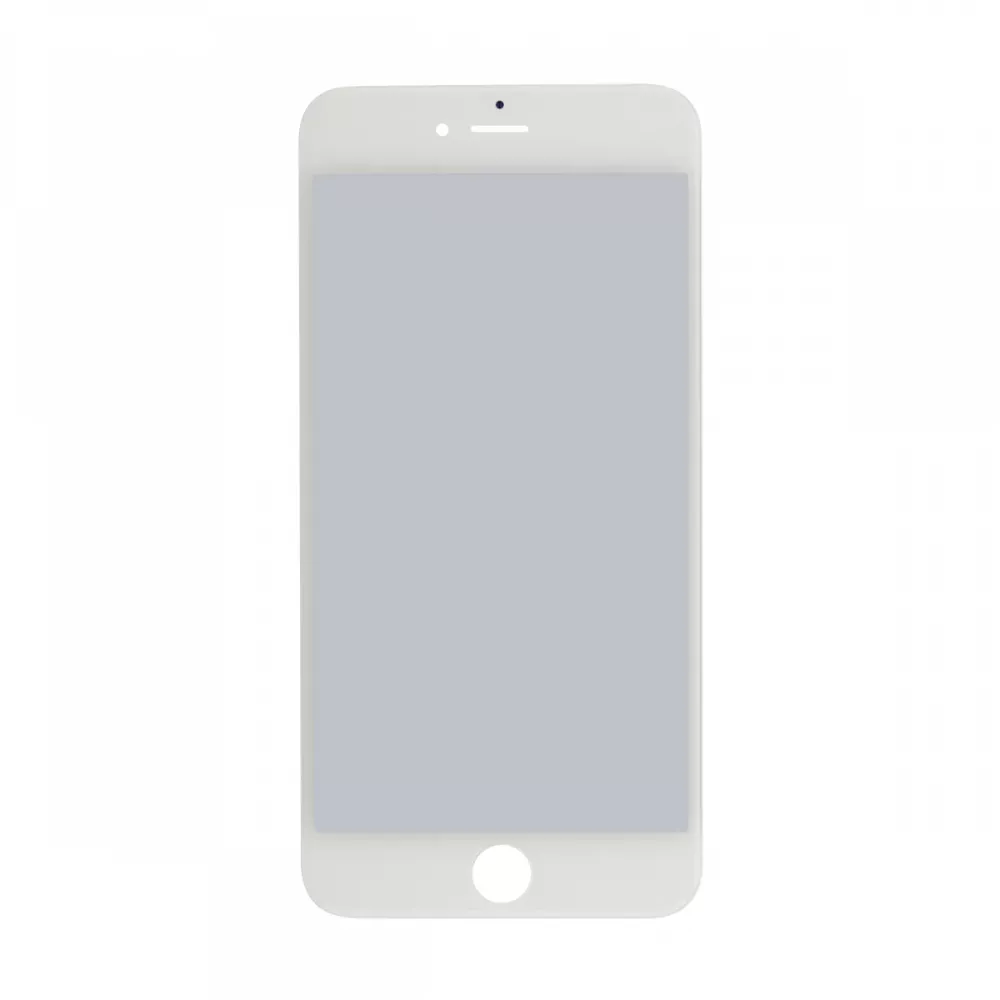 iPhone 6 Plus White Glass Lens Screen, Frame, OCA and Polarizer Assembly (CPG)