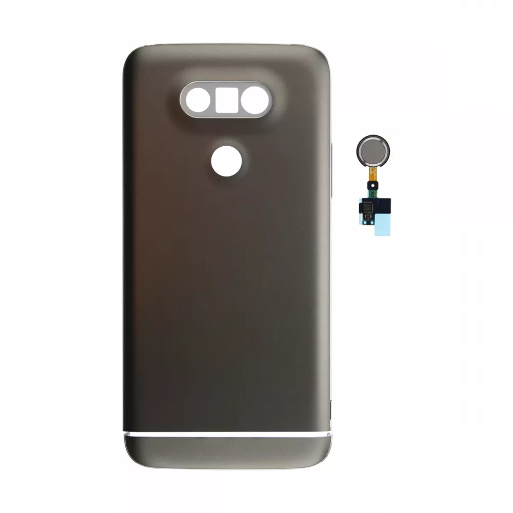 LG G5 Titan Rear Case with Power Button and Fingerprint Reader