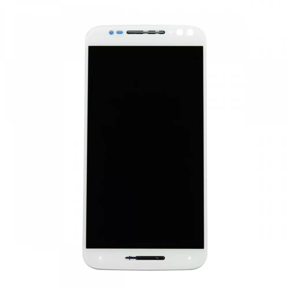 Motorola Moto X Style White Display Assembly with Frame