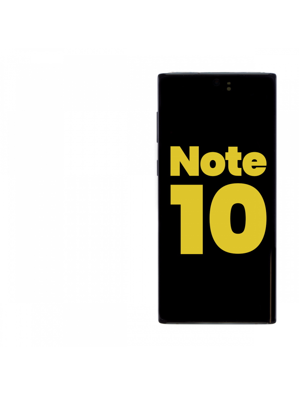 Samsung Galaxy Note 10 Black Screen Assembly with Frame (Premium)