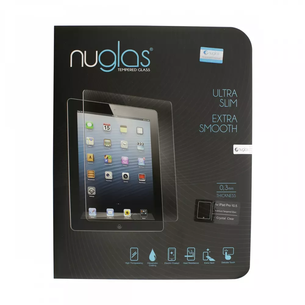 NuGlas Tempered Glass Screen Protector for iPad Pro 10.5