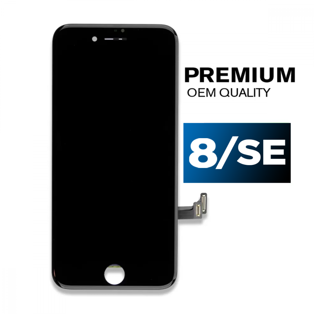 iPhone 8 Black LCD Screen and Digitizer (Premium)