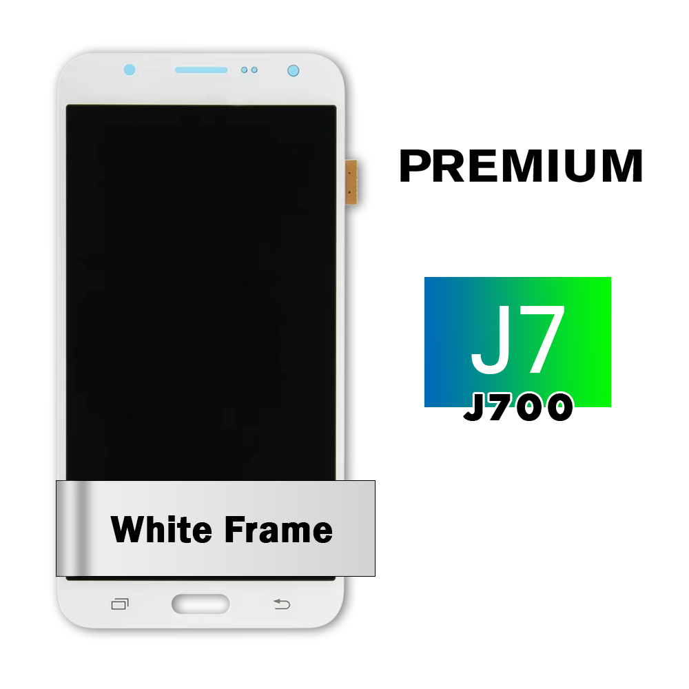 Samsung Galaxy J7 (J700) White LCD Screen and Digitizer