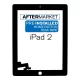 iPad 2 Black Touch Screen with Tesa Adhesive (Aftermarket)