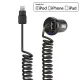 Scosche 12W Car Charger for Lightning Devices w/USB Port
