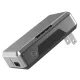 Scosche goBAT 3000 Space Gray Wall Charger and Back-Up Battery