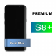 Samsung Galaxy S8+ Coral Blue Display Assembly with Frame