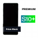 Samsung Galaxy S10+ Prism Black Screen Assembly with Frame (Premium)