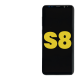 Samsung Galaxy S8 Screen Assembly with Coral Blue Frame