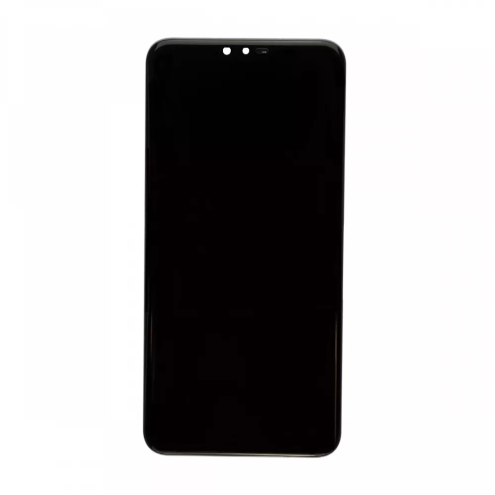 LG V40 ThinQ Black LCD and Touch Screen with Frame