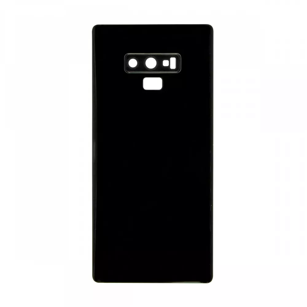 Samsung Galaxy Note 9 Midnight Black Rear Glass Panel with Camera Lens Cover (Generic)