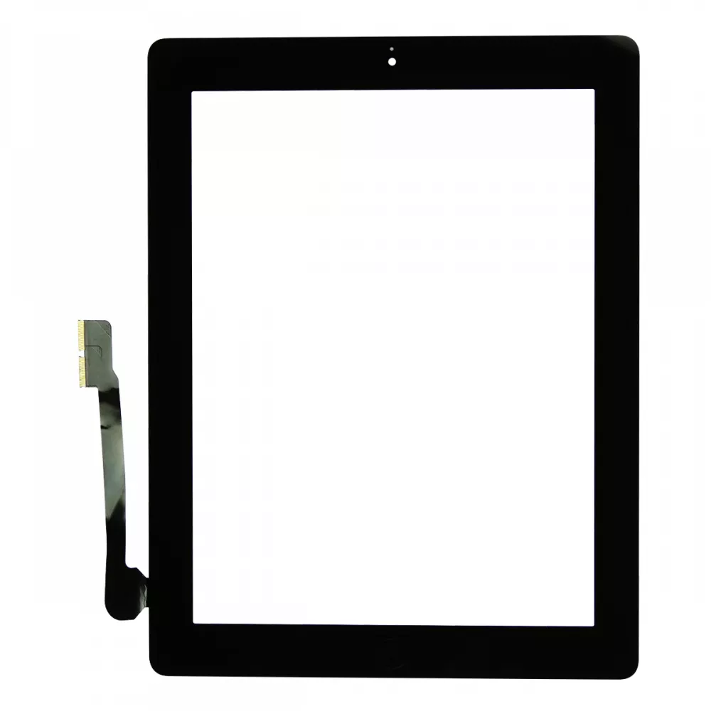 iPad 3 Black Touch Screen Digitizer with Home Button Assembly