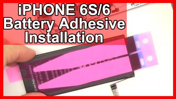 iPhone 6S & iPhone 6 Battery Adhesive Installation and Replacement