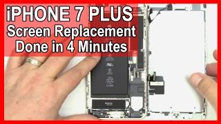 How To Video: iPhone 7 Plus Screen Replacement done in 4 minutes